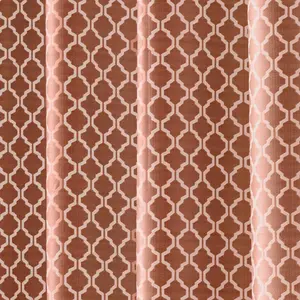 Wold Ring Top Curtains 229cm x 274cm Orange