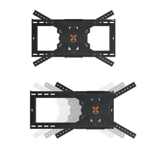 AVF Tilt and Turn TV Wall Mount, for Tvs 32-100" - Black