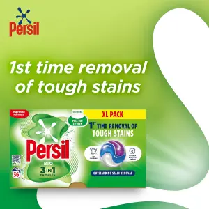 Persil XL 3in1 Washing Capsules Bio Stain Removal w/ Lasting Freshness 36W, 4pk