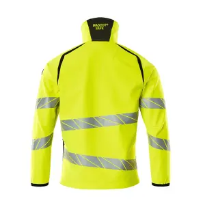 Mascot Accelerate Safe Softshell Jacket (Hi-Vis Yellow/Black)  (XX Large)