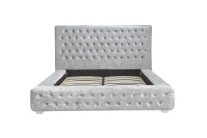 Birlea Grande King Bed Frame In Grey