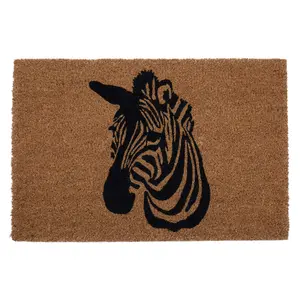 Interiors by Premier Zebra Face Doormat