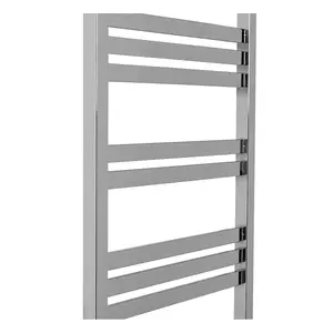 Right Radiators 1200x500 mm Square Ladder Heated Towel Rail Warmer Radiator Rad Chrome