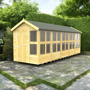 DIY Sheds 20x6 Apex Potting Shed (20ft x 6ft) 20 x 6