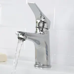 Bristan Vector Standard Chrome effect Basin Mixer Tap