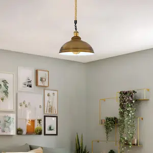 Manston 1 - Light Pendant Yellow Brass