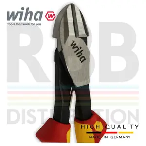 Wiha Diagonal Cutters Industrial DynamicJoint Heavy Duty 200mm Long 41280