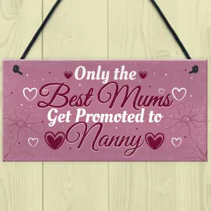 Red Ocean Gifts for Mum Mummy Nanny Nan Grandma Hanging Plaque Sign Birthday Christmas Xmas