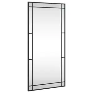 Mirl Rectangle Metal Wall Mirror 100 cm H x 50 cm W