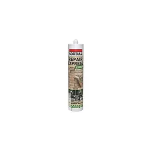 Soudal Repair Express Cement Tube Beige Color 290ml (Pack of 6)