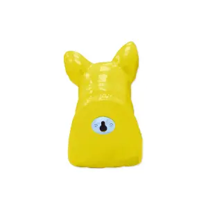 Walplus Animal Head Home Decoration Wall Art Sculpture - Yellow Dog