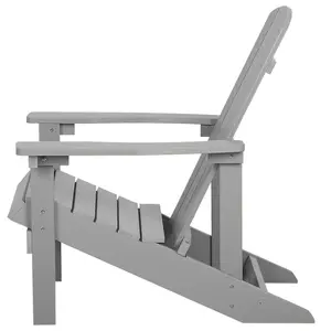 Garden Chair ADIRONDACK Light Grey