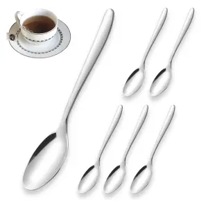 ASAB Pack Of 6 Stainless Steel Tea Spoons