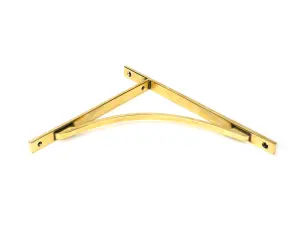 Aged Brass Apperley Shelf Bracket (314mm x 250mm)