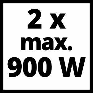 Einhell Power X-Change 18V Battery Twin Pack - 2x 4.0Ah Batteries - Compatible With All Power X-Change Products - 36V TwinPower