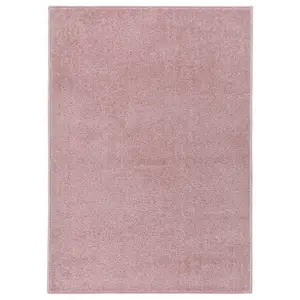 Rug Short Pile 240x340 cm Pink