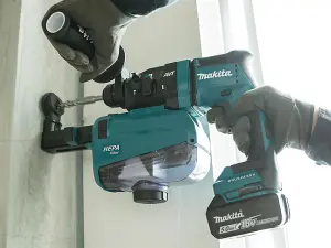 Makita DHR182ZJ 18V Brushless AVT SDS Plus Hammer Drill with Anti-Vibration Technology