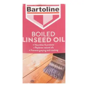 Bartoline Boiled Linseed Oil 250ml - Pack of 3 - Nourishes & Protects