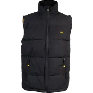 Caterpillar Concord Fleece Bodywarmer Gilet Navy Blue - XXXL