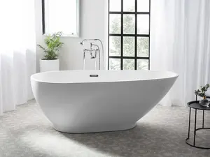 Freestanding Bath 1730 x 820 mm White GUIANA