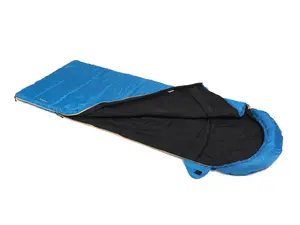 Snugpak Navigator Sleeping Bag - 3 Season,Saphire Blue- LH Zip