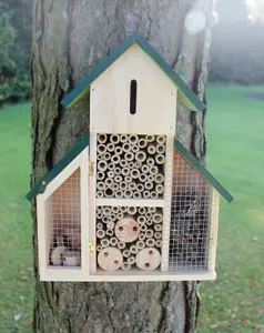 Garden Insect House with Green Roof