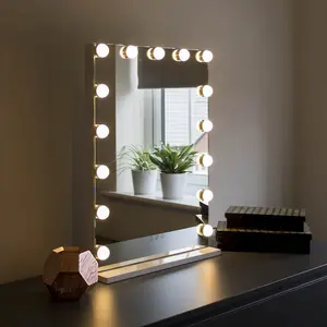 Madeleine Hollywood Vanity Mirror with LED Lights & USB Charger