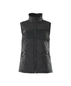 Mascot Accelerate Ladies Thermal Gilet with CLIMascot (Black)  (Medium)