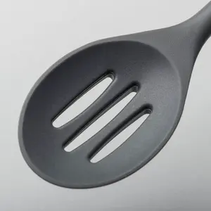 Zeal Silicone Cooking Spoon Dark Grey