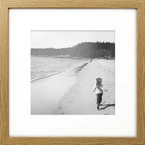 PF&A Oxford Oak 12x12" Picture Frame For 8x8" Picture With Glass