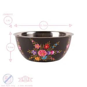 BillyCan - Picnic Bowl Set - Carbon Pansy - 3pc