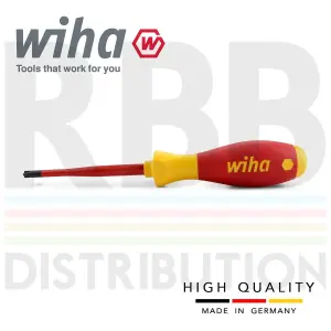 Wiha PlusMinus Phillips Screwdriver Slotted PH2 Grip 1000v VDE SlimFix fit 35503