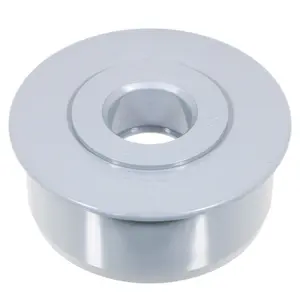 SPARES2GO 110mm Soil Pipe Reducer + 32mm Boss Adaptor Solvent Weld Waste Push Fit Seal Kit (Grey)