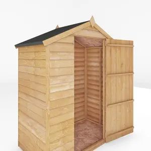 Mercia 3 x 5ft Overlap Apex Windowless Shed No