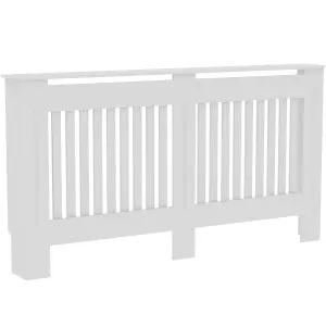 Vida Designs Chelsea Large White MDF Radiator Cover