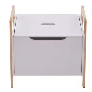 Interiors by Premier Storage Box, Durable Construction Storage Box With Lid, Modern Design White Storage Box, Compact Small Box