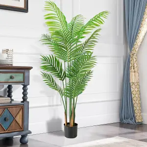 Artificial Tropical Palm Tree for Indoor Outdoor Decoration-1.4m