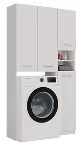 Marpol DD Washing Machine Surround Cabinet White