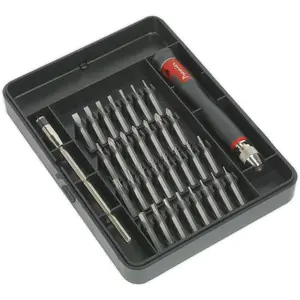 32 PACK Precision Extendable Screwdriver - Interchangeable Head Long Reach