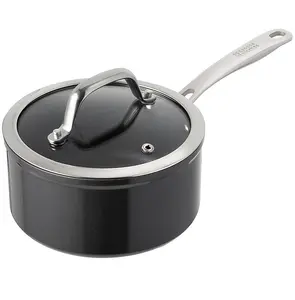 Kuhn Rikon Easy Pro Aluminium Non-Stick Induction Safe Saucepan, 20cm/3L