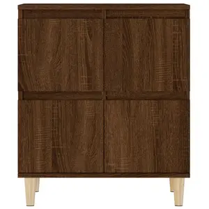 Lakken 60 Cm Wide Sideboard Brown Oak