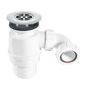 McAlpine 80mm Water Seal Resealing Shower Trap With Multifit Outlet STW12-R