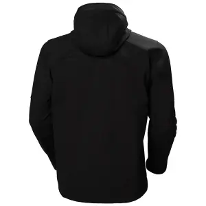 Helly Hansen Workwear Kensington Hood Softshell Jacket (Black)  (Medium)