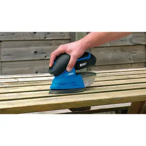 Draper  D20 20V Tri-Base Detail Sander (Sold Bare) 55657