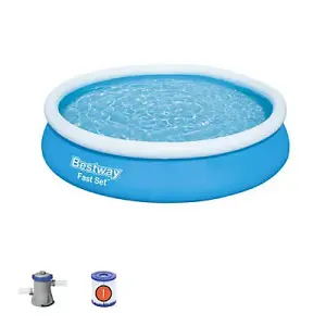 Bestway Fast set Swimming pool with pump (L) 3.66m x (H) 76cm