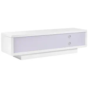 Beliani Modern TV Stand White ANTONIC