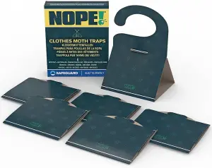 NOPE Clothes Moth Traps 2 x 3 Pack