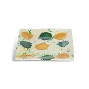 Camili 24cm Ceramic Square Dinner Plate