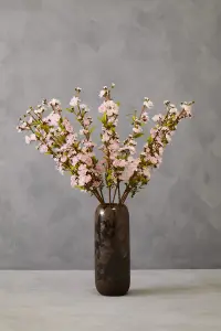 Fiori 94cm Spray Pink Cherry Blossom Artificial Plant Foliage