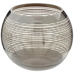 Interiors by Premier Raya Small Rounded Glass Vase